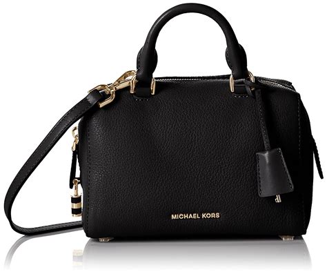 michael kors kirby extra small satchel|Michael Kors opened satchel purse.